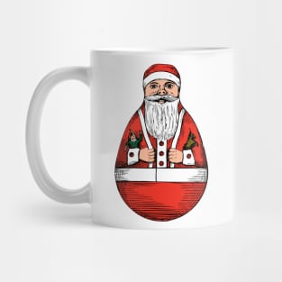 rolly polly Santa Mug